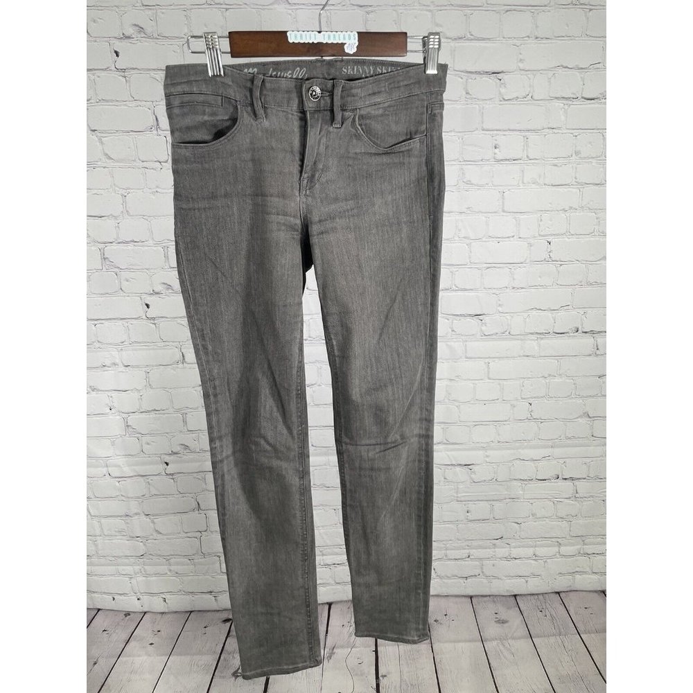 Madewell Women’s Medium Gray Wash Low Rise Ankle Skinny Jeans Size 26